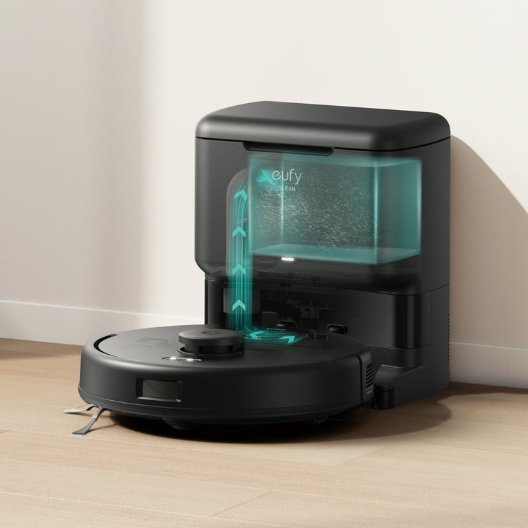 Eufy Clean L50 SES with 60 Day Self-Empty Station, Multi-Floor Cleaning, Customizable Mapping, T2275Z11, New