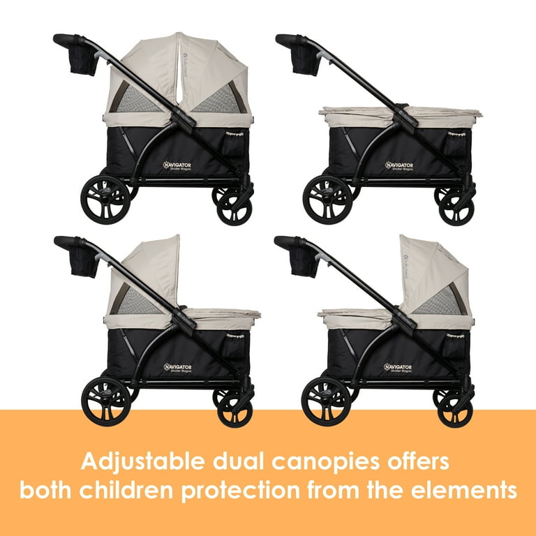 Baby Trend Navigator 2-in-1 Stroller Wagon - Desert Tan