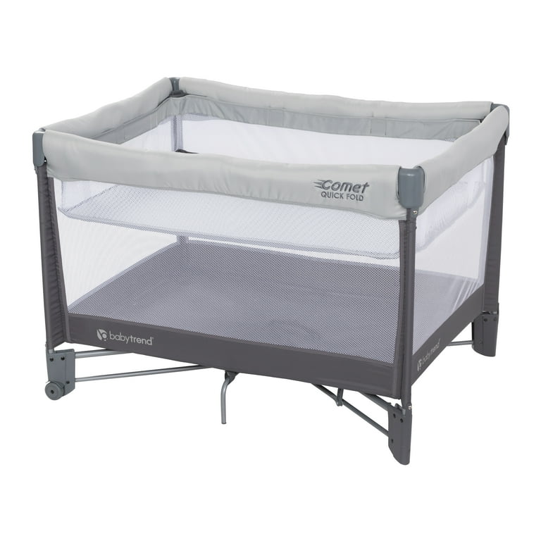 Baby Trend Comet Quick-Fold Playard with Hanging Bassinet👶