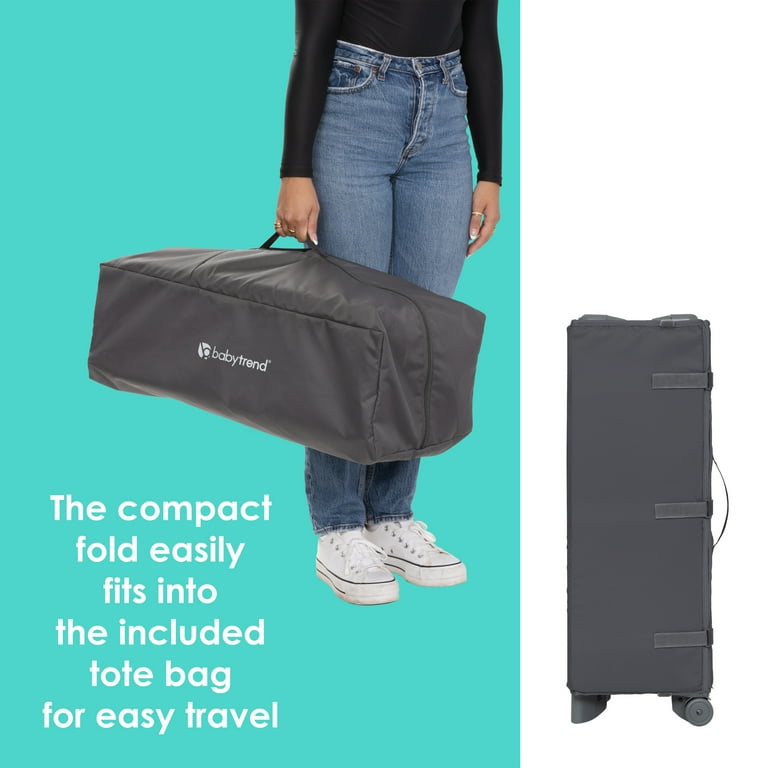 Baby Trend Comet Quick-Fold Playard with Hanging Bassinet👶