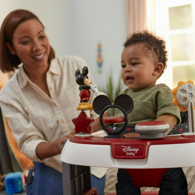 Disney Baby Ready, Set, Walk DX Developmental Walker, Modern Mickey