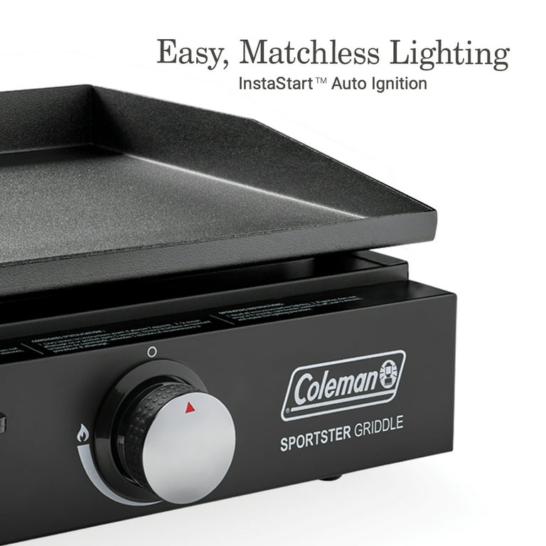 Coleman Sportster Tabletop 17-inch Griddle, Black