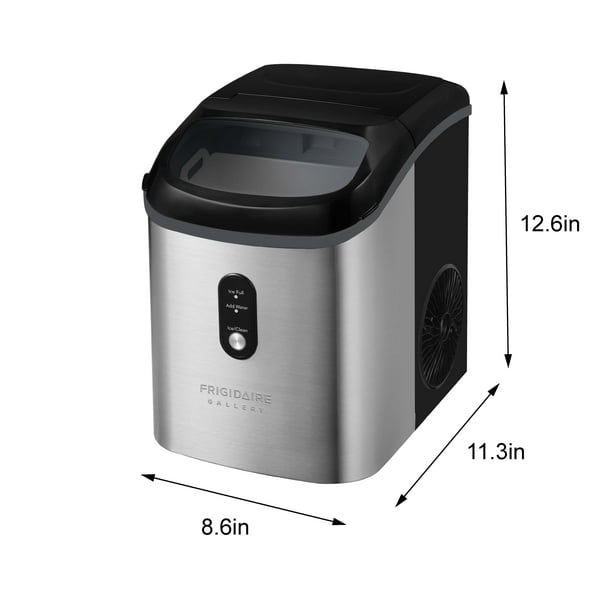 Frigidaire Gallery, Nugget Ice Maker, 33 lbs. Daily Capacity, Stainless Steel