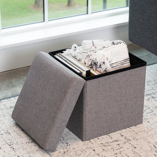 Mainstays Collapsible Storage Ottoman