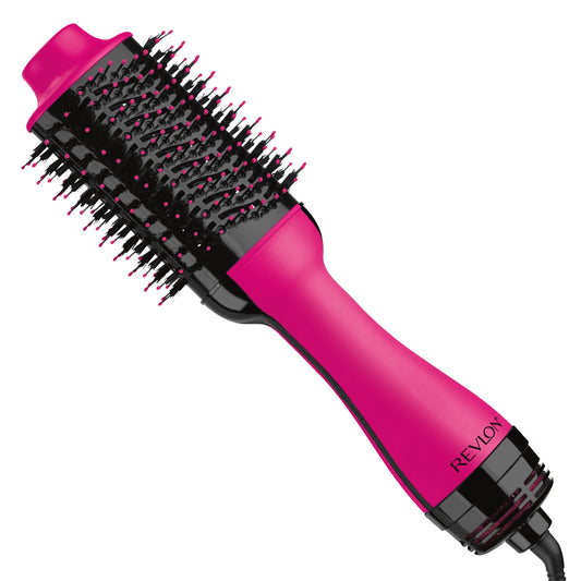 Revlon One-Step Volumizer PLUS 2.0 Hair Dryer and Hot Air Brush, Pink