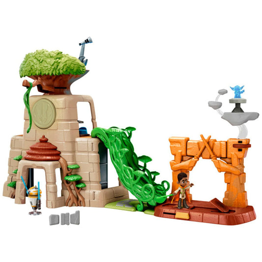 Star Wars: Young Jedi Adventures Tenoo Jedi Temple Preschool Kids Toy Action Figure for Boys and Girls Ages 3 4 5 6 7 and Up (20”)
