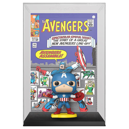 Funko POP! Comic Covers Marvel - Captain America