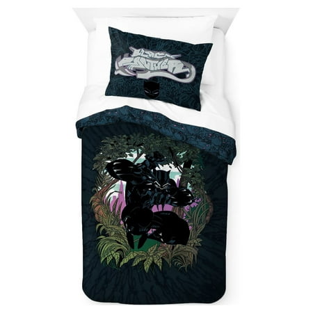 Black Panther Twin/ Full 2pc Comforter Set