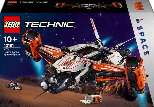 LEGO Technic VTOL Heavy Cargo Spaceship LT81 Building Toy 42181