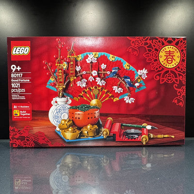 LEGO Spring Festival Good Fortune Building Set, Chinese Festival Toy 80117